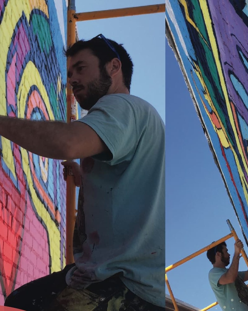Pono, muralist from West Texas